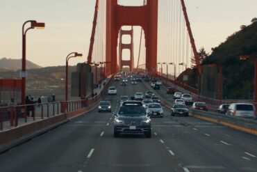 201686 Uber launches self driving pilot in San Francisco with Volvo Cars