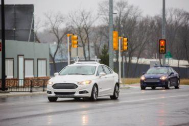 Autonomous Ford Fusion Testing